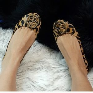 Audrey Brooke Animal Print Flats